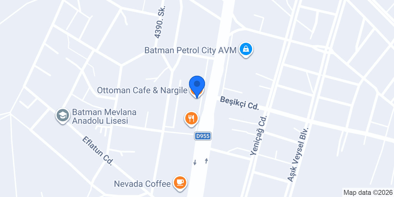 Ottoman Cafe & Nargile konumu