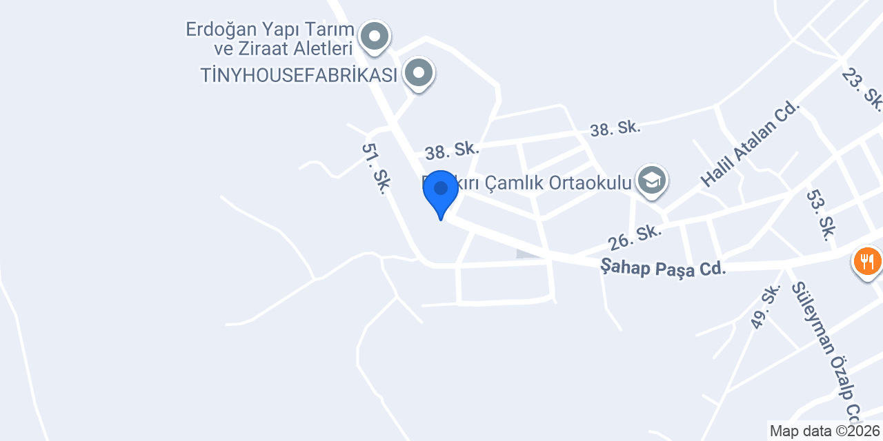 Şentürk yapi PVC kereste mobilya konumu