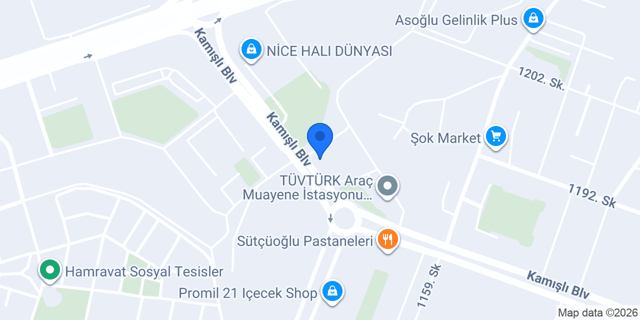 Autonetwork Diyarbakır Otoling konumu
