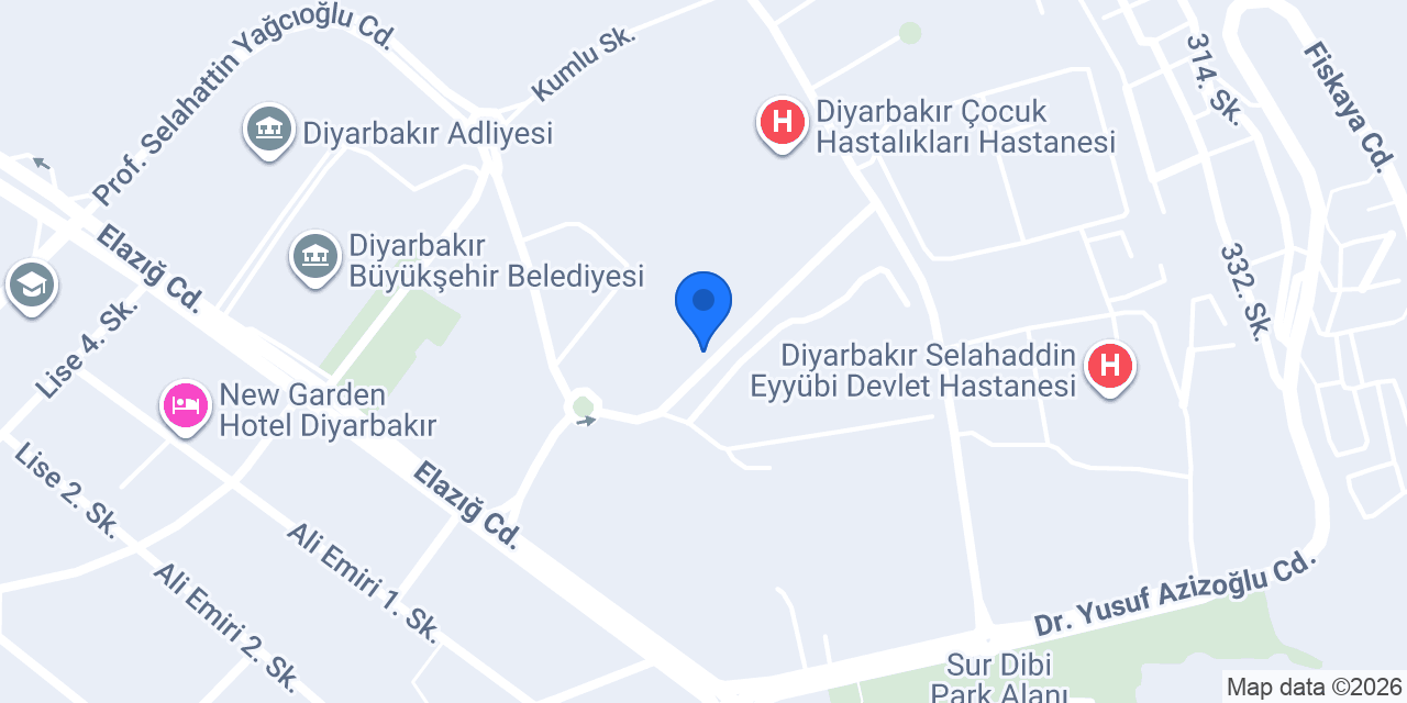 Hastane Eczanesi konumu
