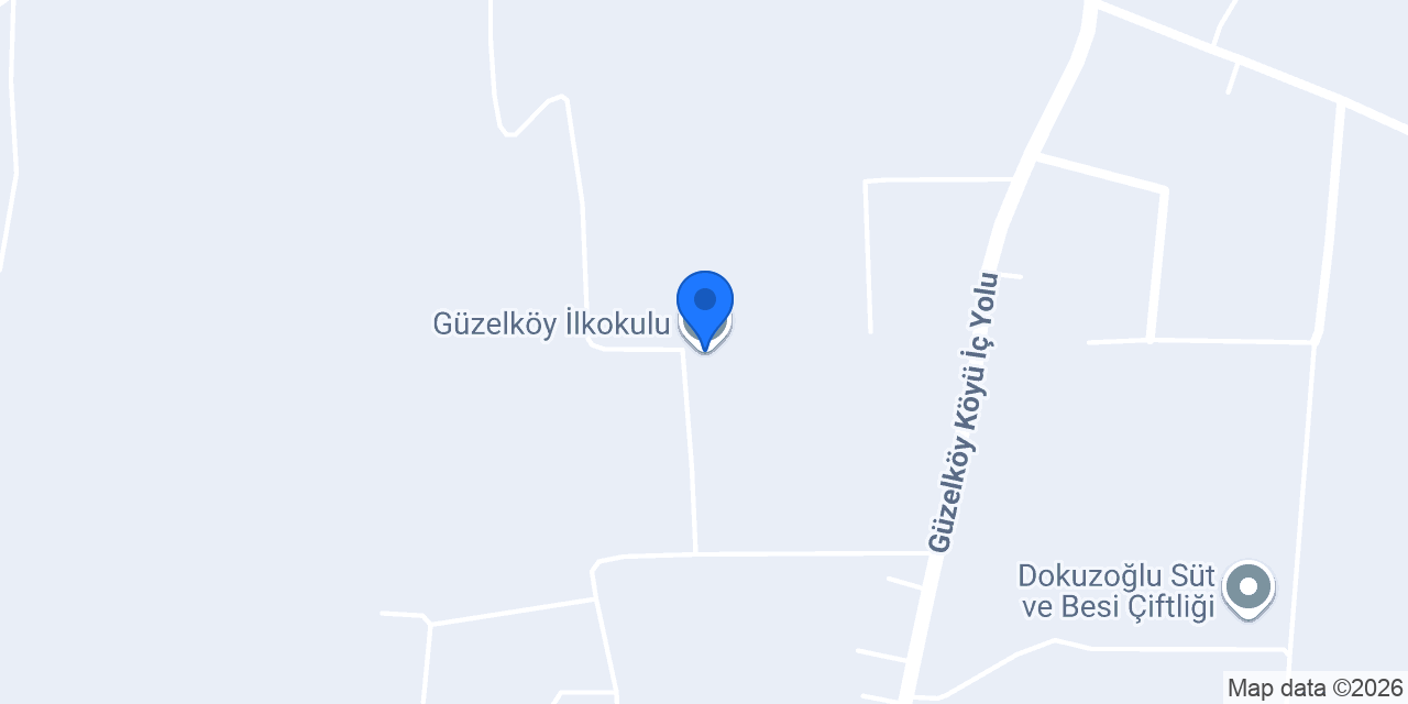 Güzelköy İlkokulu konumu