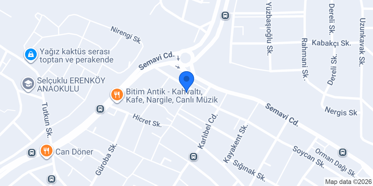 Konya Çevre Düzenleme Arıkan konumu