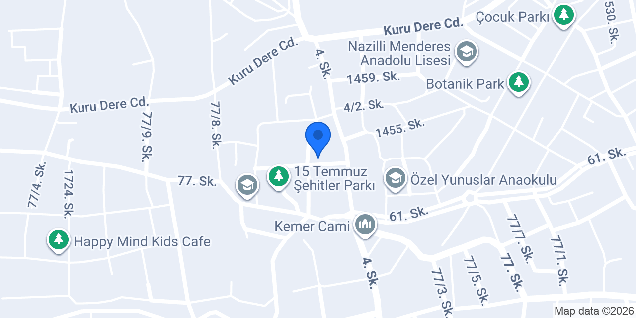 Zinde Yaşam Merkezi konumu