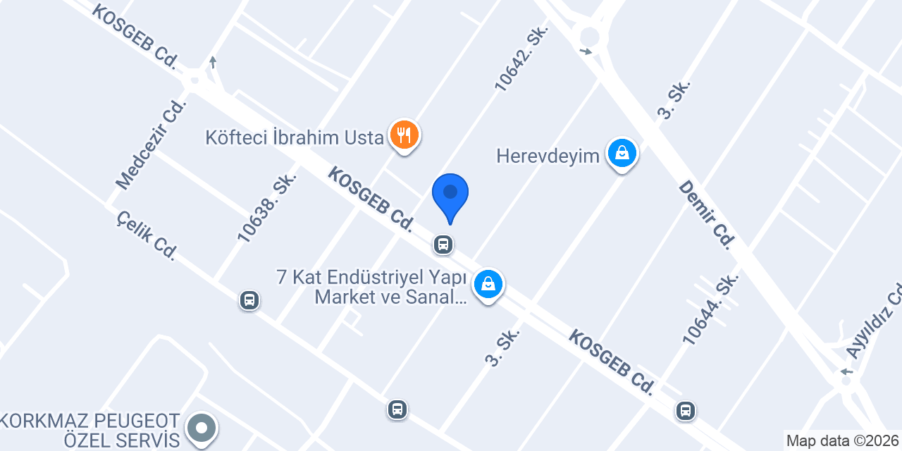 Farbika Teknik Hırdavat konumu