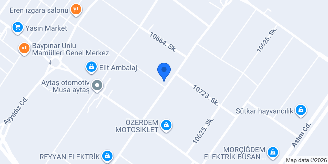 Tanoğlu Statik Boya konumu