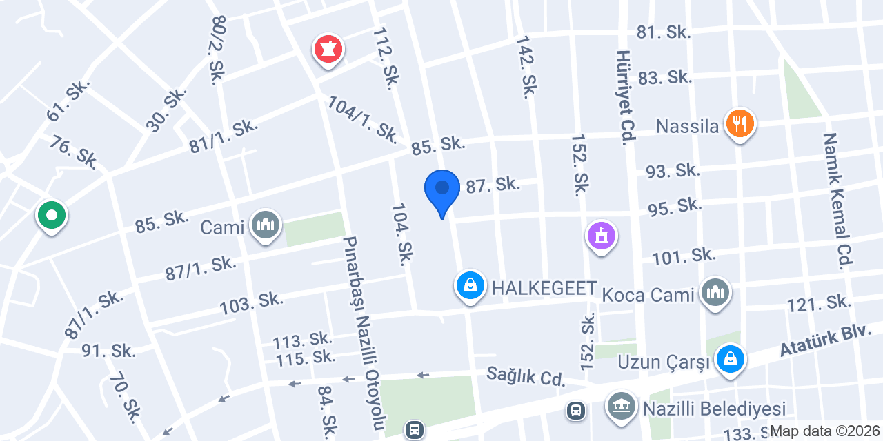 Subaşı Pide Salonu konumu