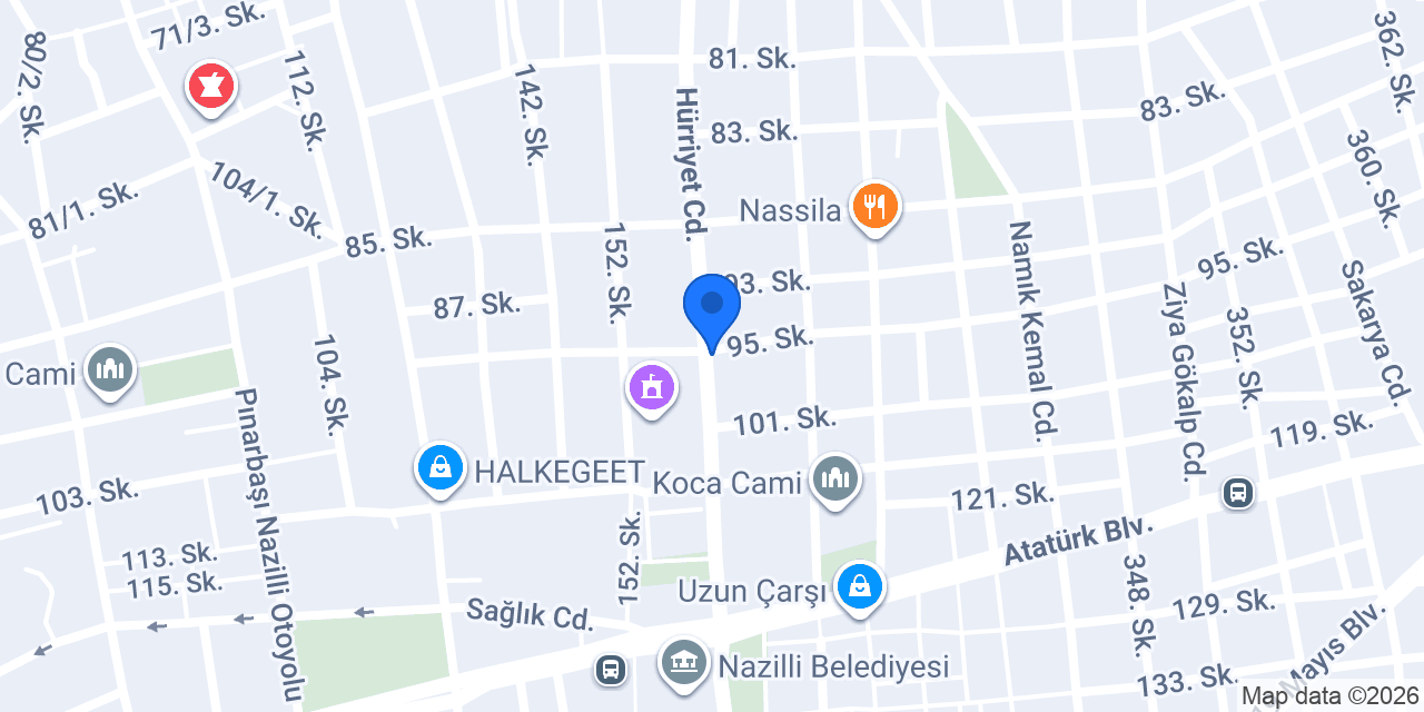 Barış Parfümeri konumu