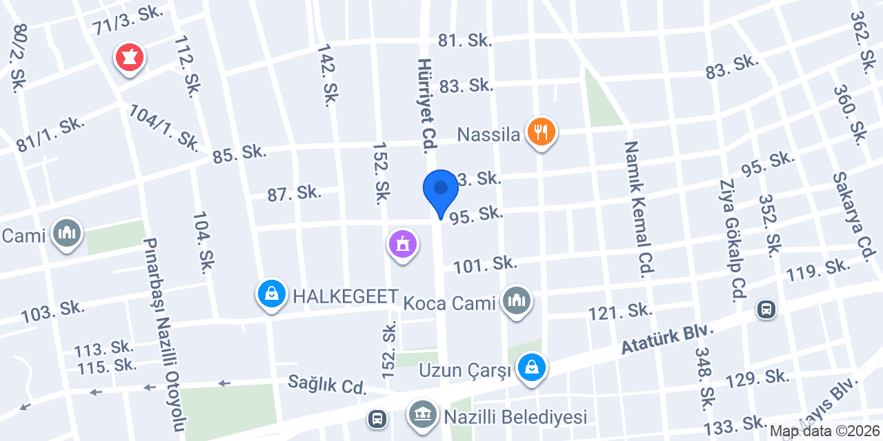 Stüdyo Orkun konumu