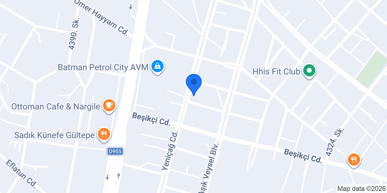 Yüce bağ Ekmek Fırını konumu