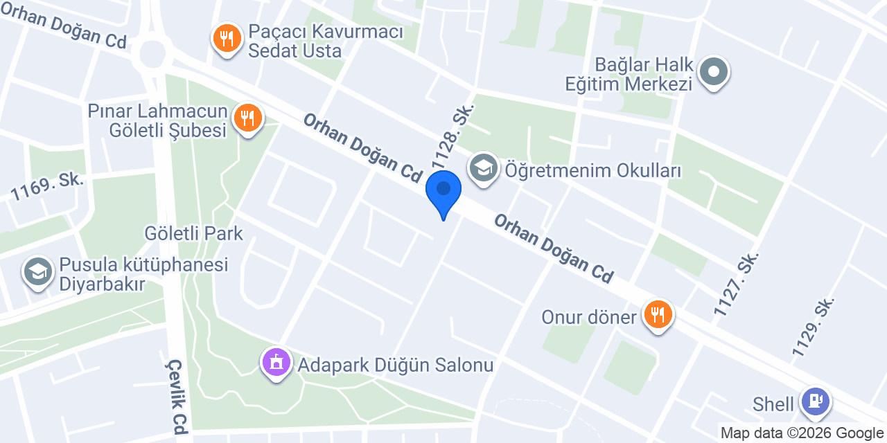 GÖLETLİ PARK KOMAGENE konumu