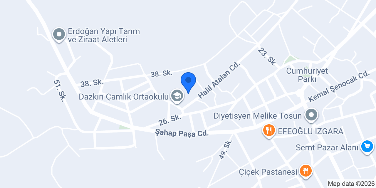 Şerife Memiş Uçar Anaokulu konumu