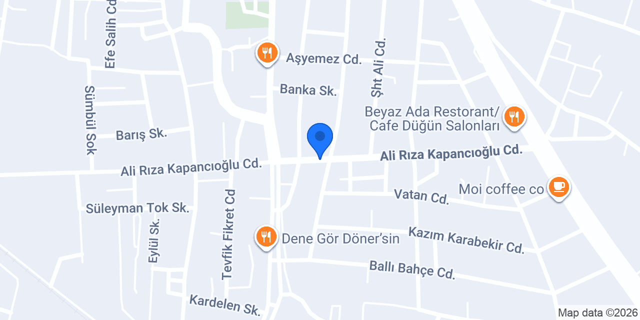 Beybut İnşaat konumu