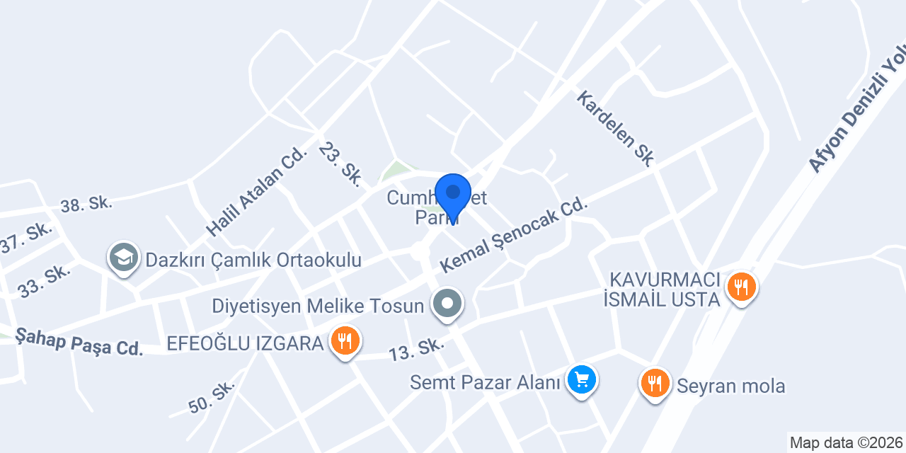 Aygaz Tüp Bayisi konumu