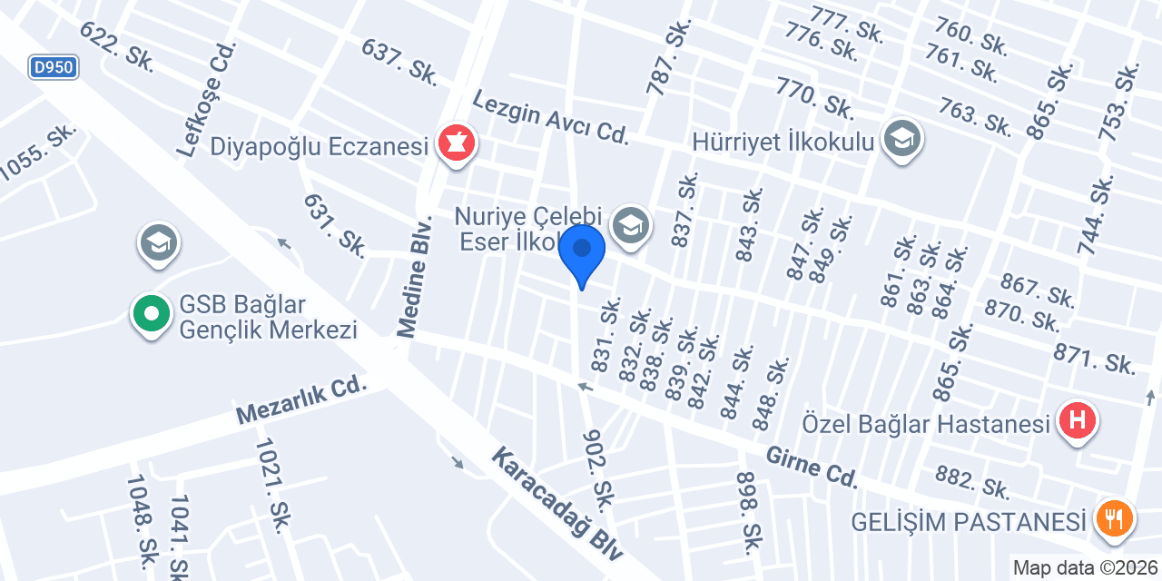 DİYARBAKIR MOBİLYA konumu