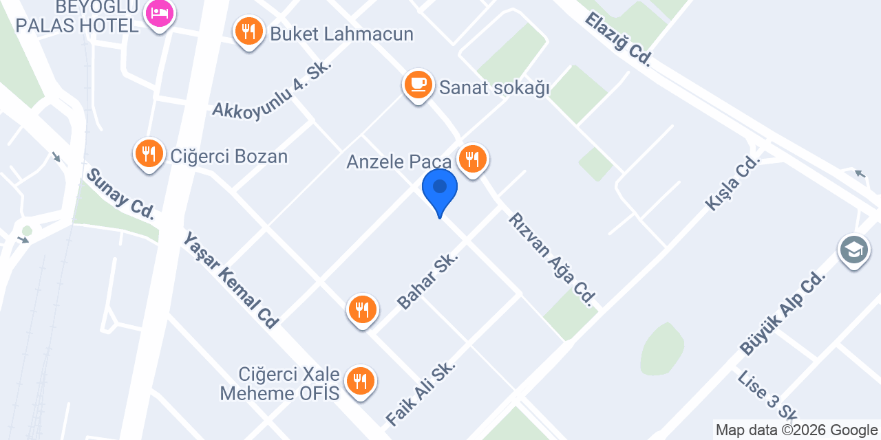 Ece Terzi konumu