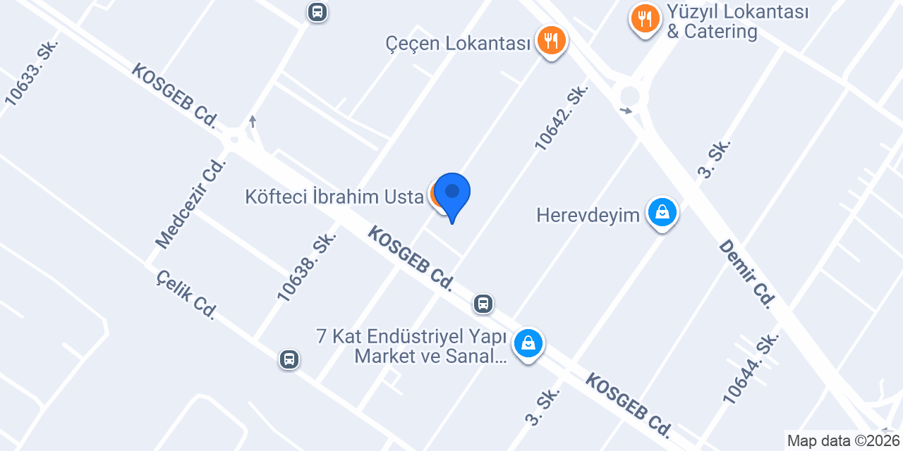 Keleş Teknik Hırdavat konumu
