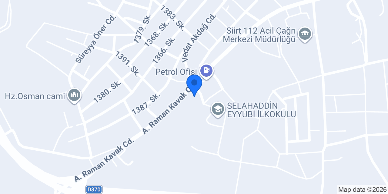 Güven Metal Yapı konumu
