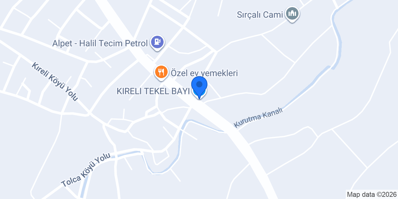 KIRELI TEKEL BAYI konumu