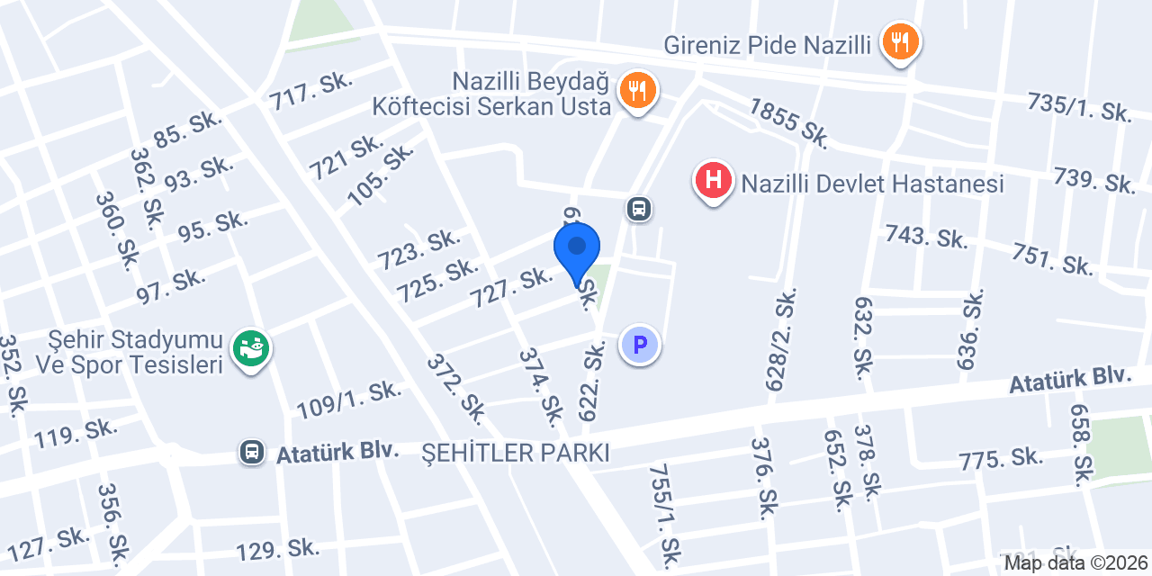 Akar Eczanesi konumu