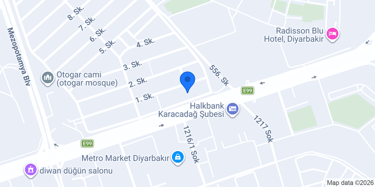 Oto Seç Servis konumu