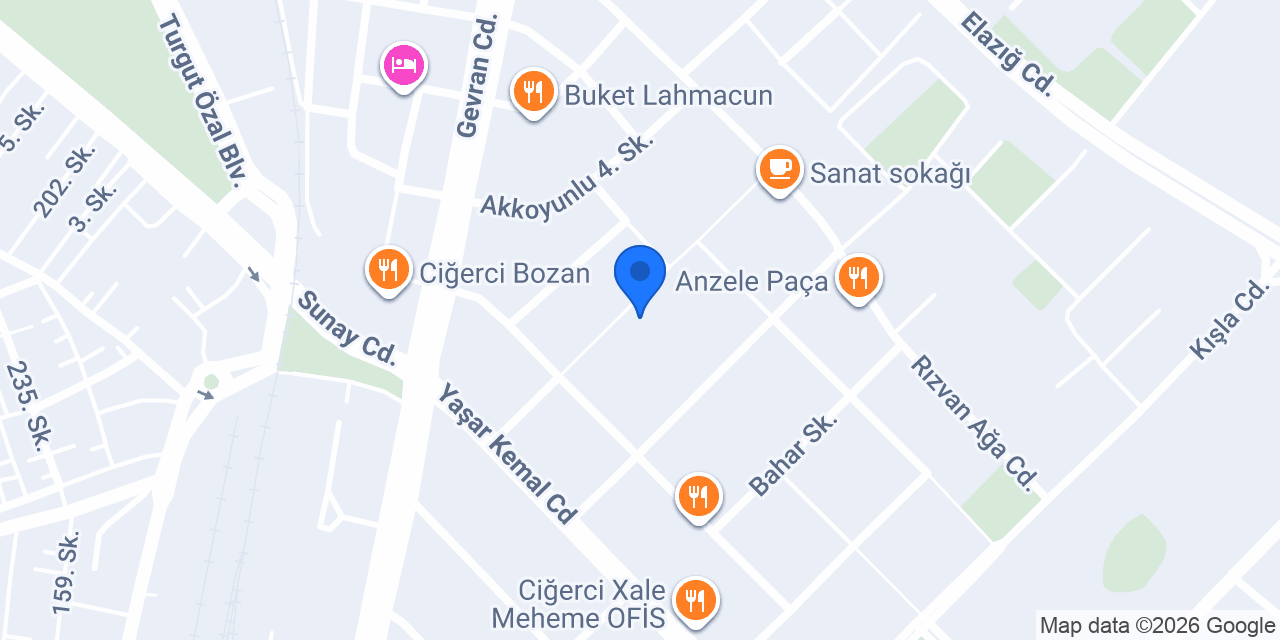 Diş Hekimi Cafer Yamiş konumu