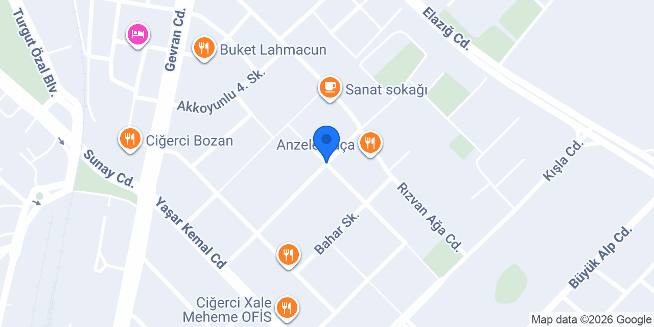 Keyf-i döner fast food konumu