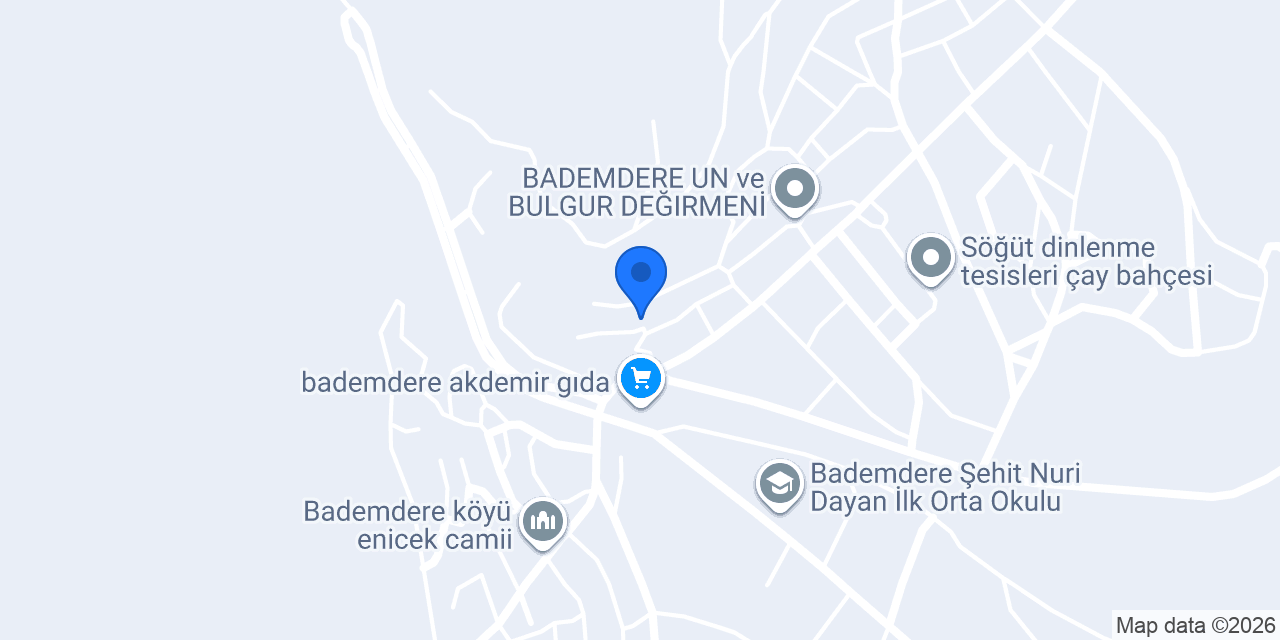 Ptt-bademdere Şubesi konumu