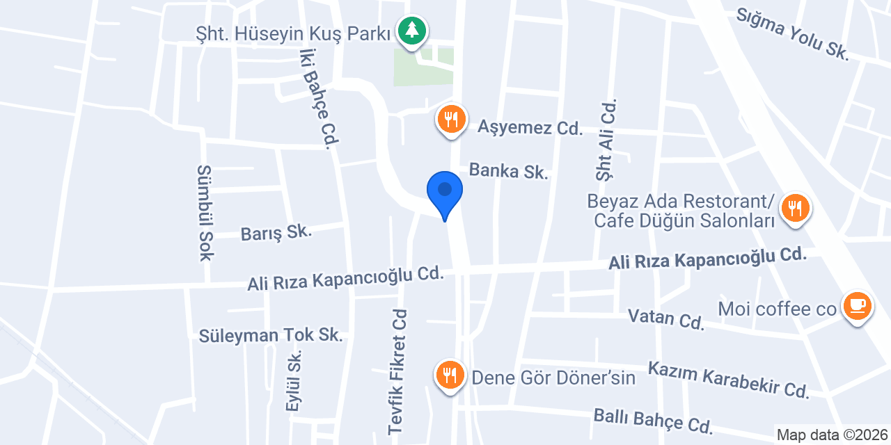 Sarmaşık Cafe konumu