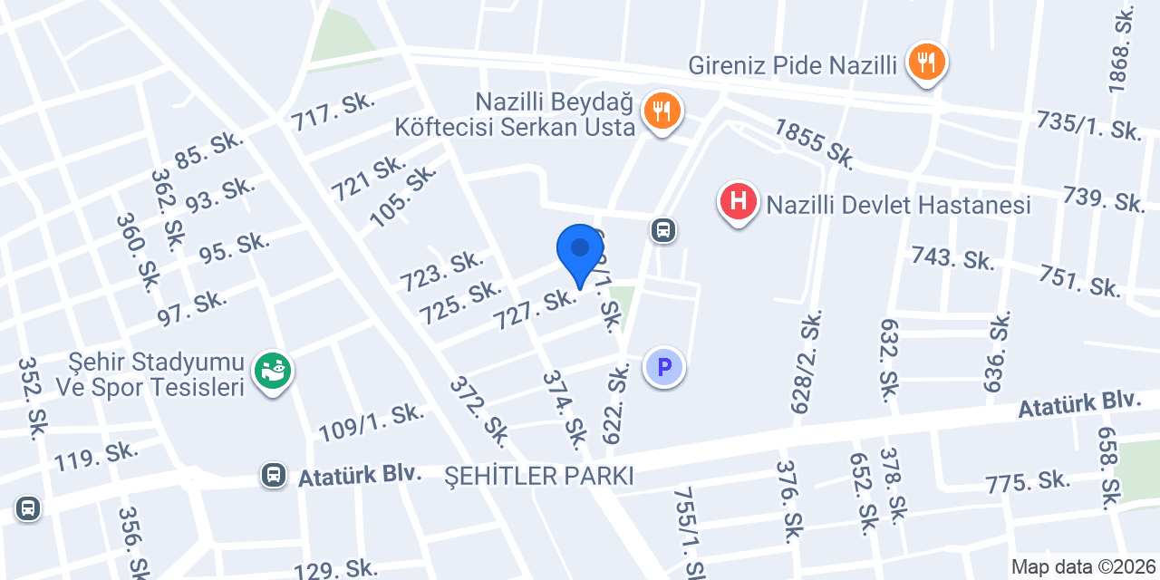 Nur Eczanesi konumu