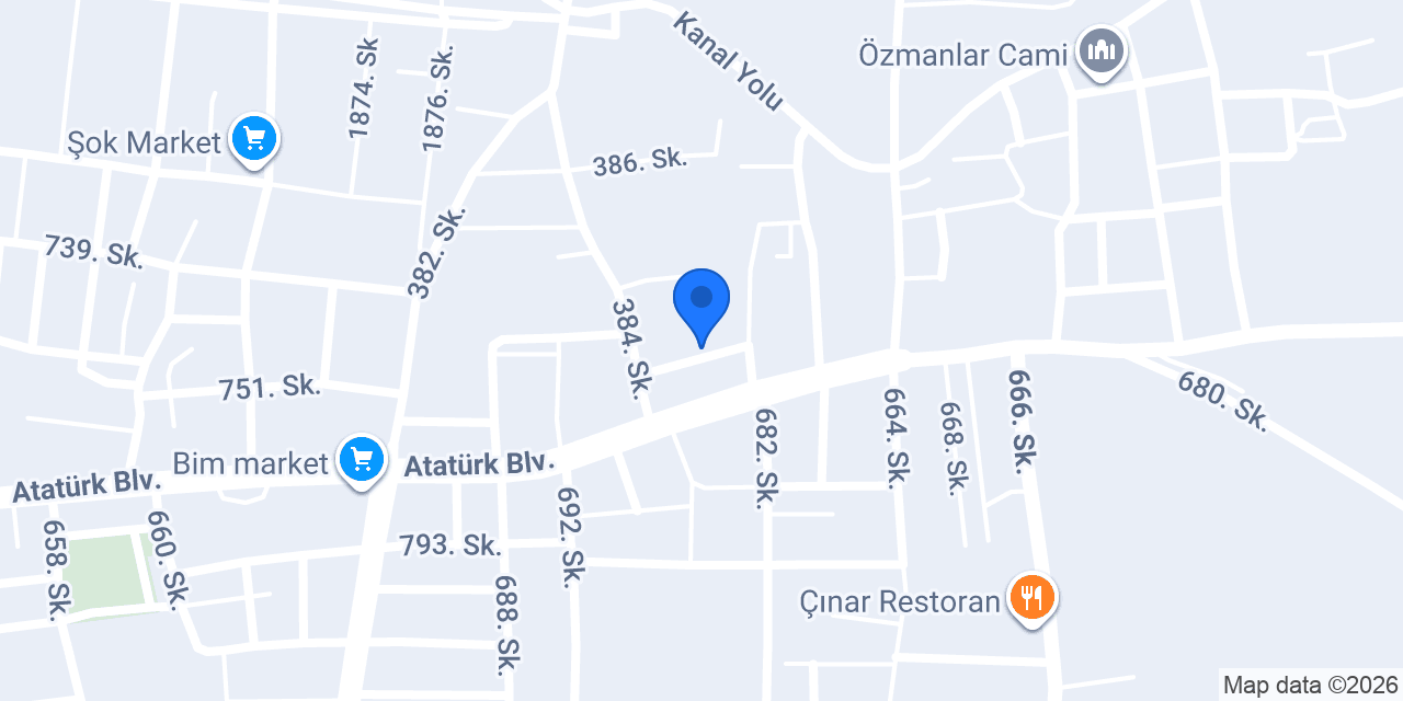 Nazilli Meça Temizlik Hizmetleri konumu