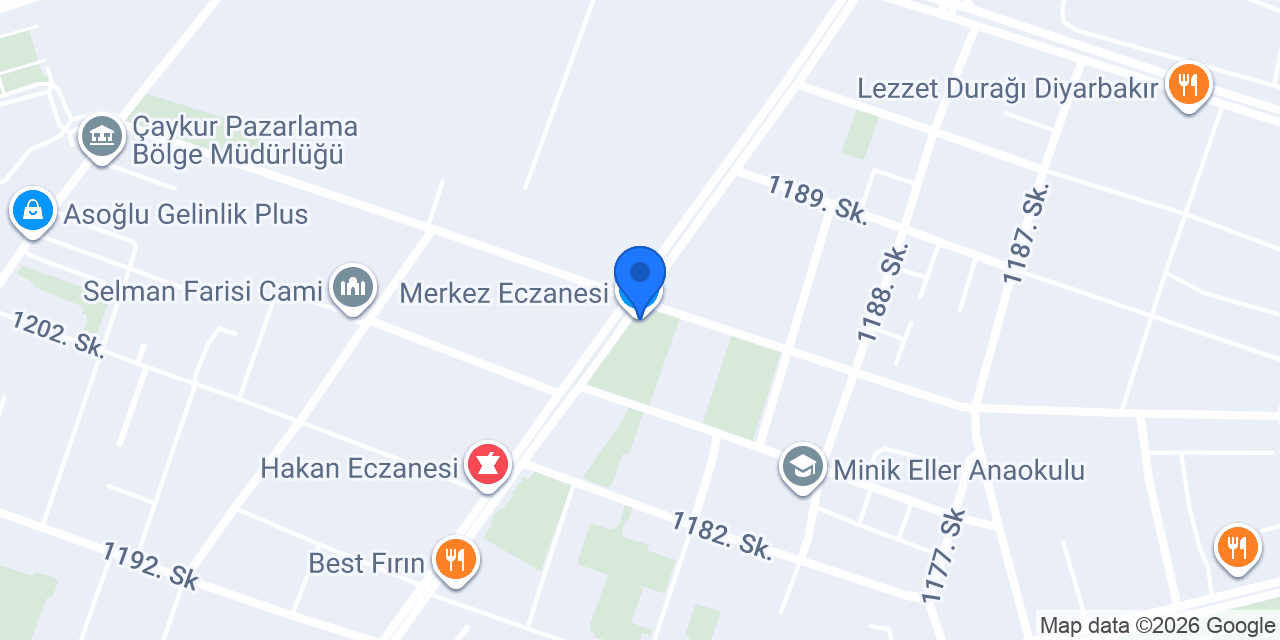 Merkez Eczanesi konumu