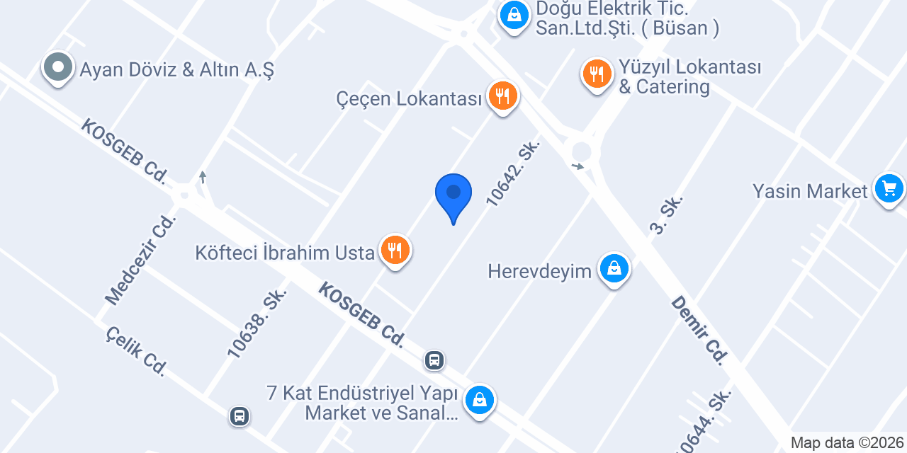 Sürat Kargo Büsan Şube konumu