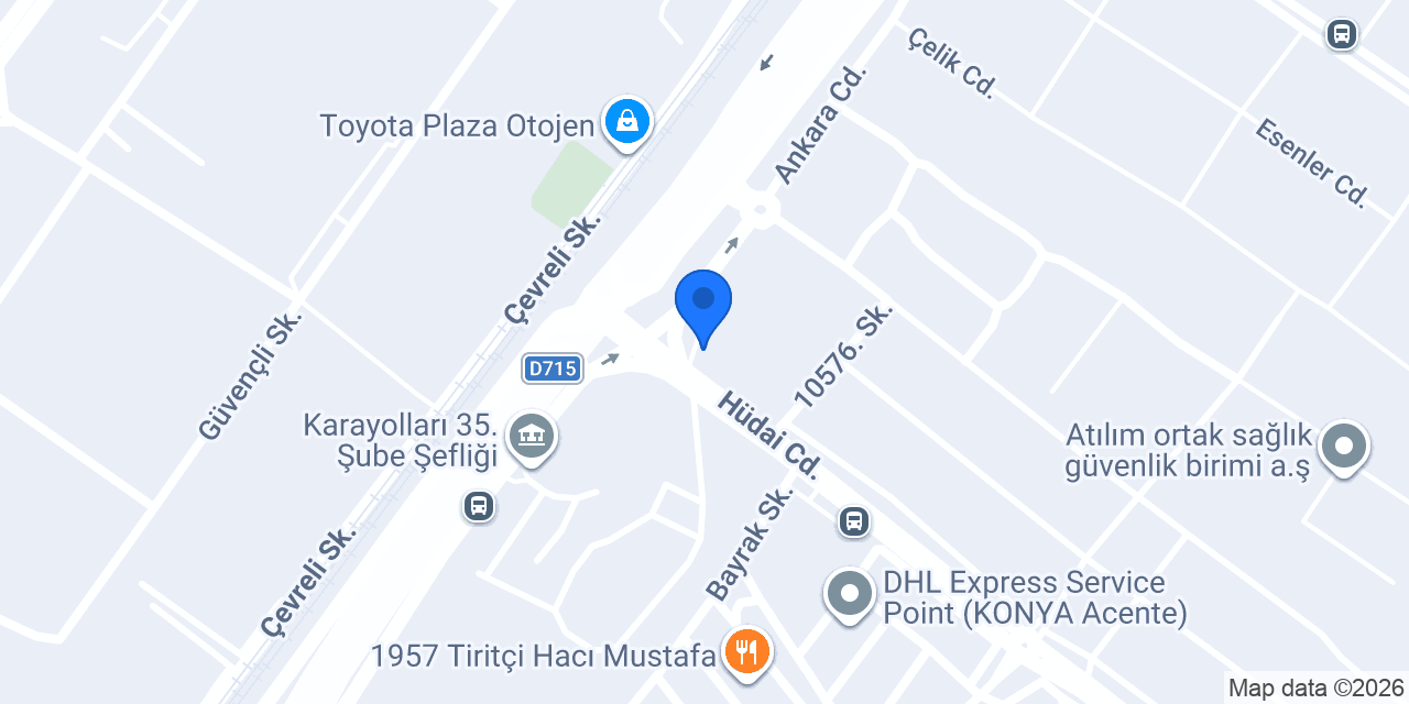 Eseroglu Baklava Büsan konumu