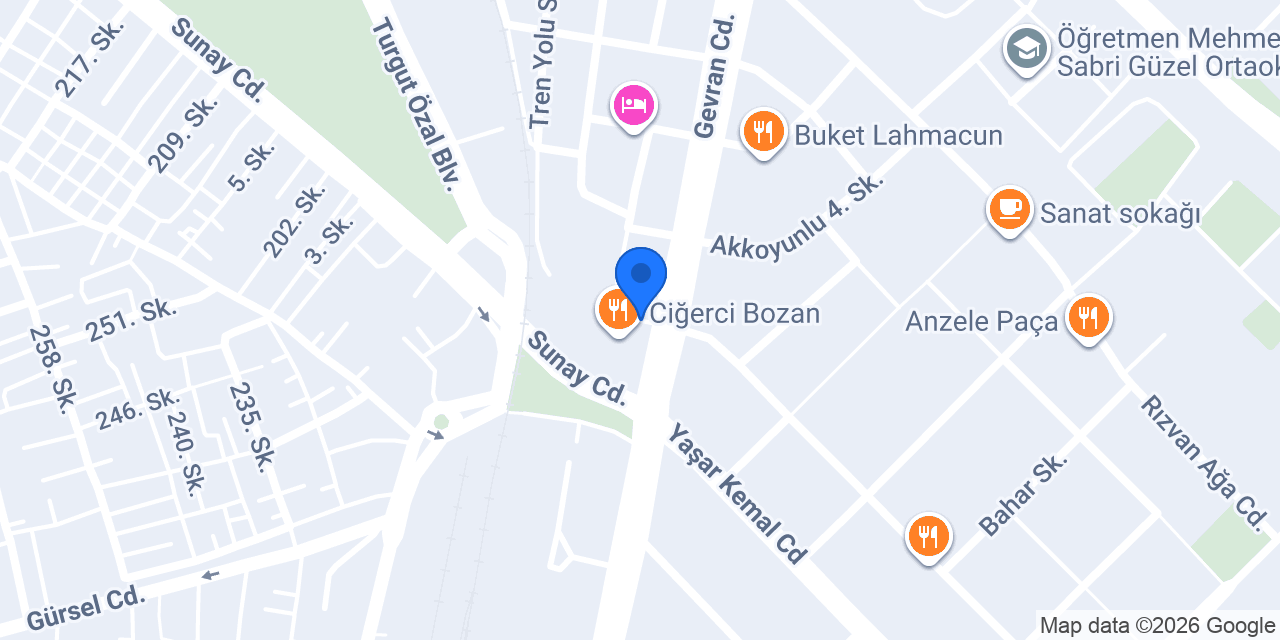 Gözde Çiçek konumu