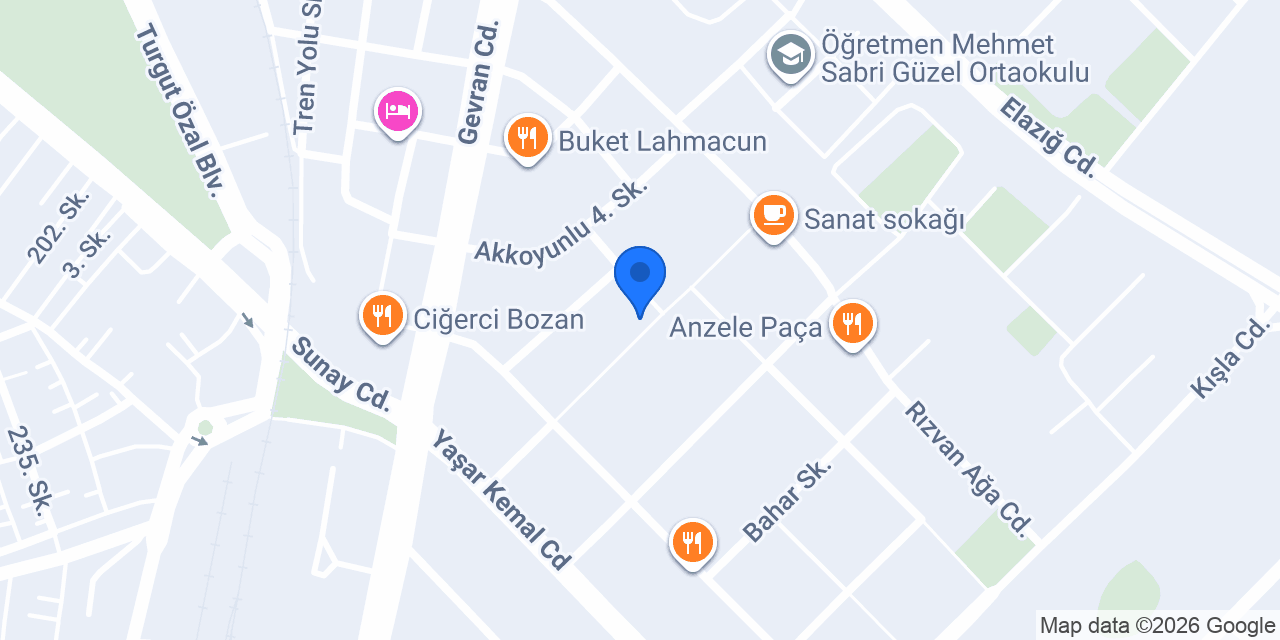 Kervan Sofra Salonu konumu