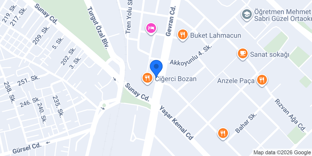 Ofis Park Lokantası konumu