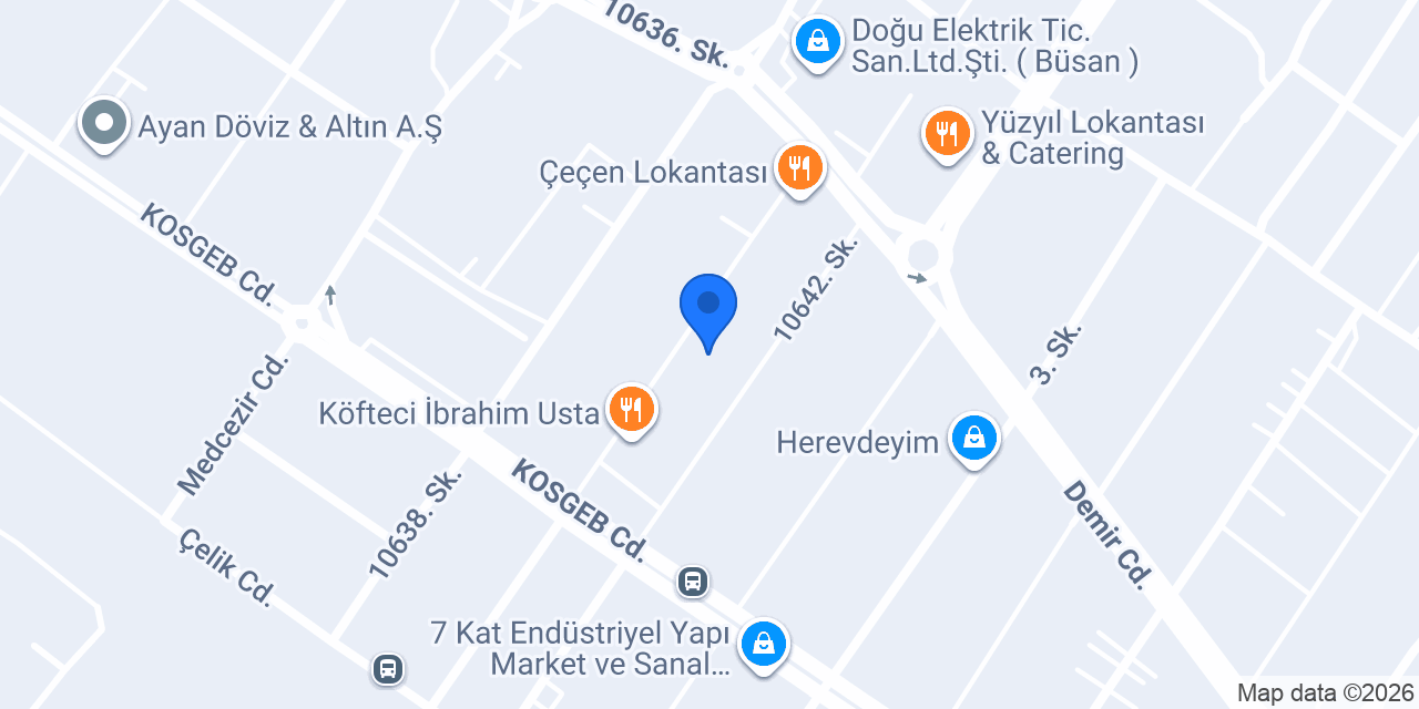 Kamer Elektrik Tic. ve San. LTD. ŞTİ konumu