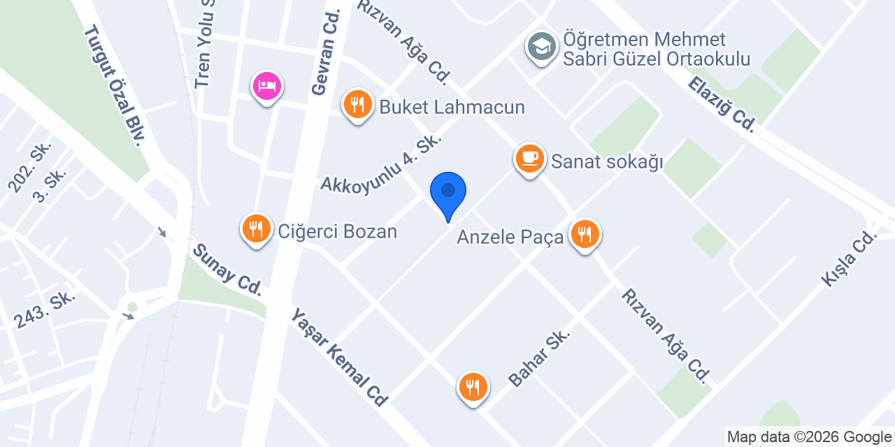 smmm Ayşegül Dinler konumu