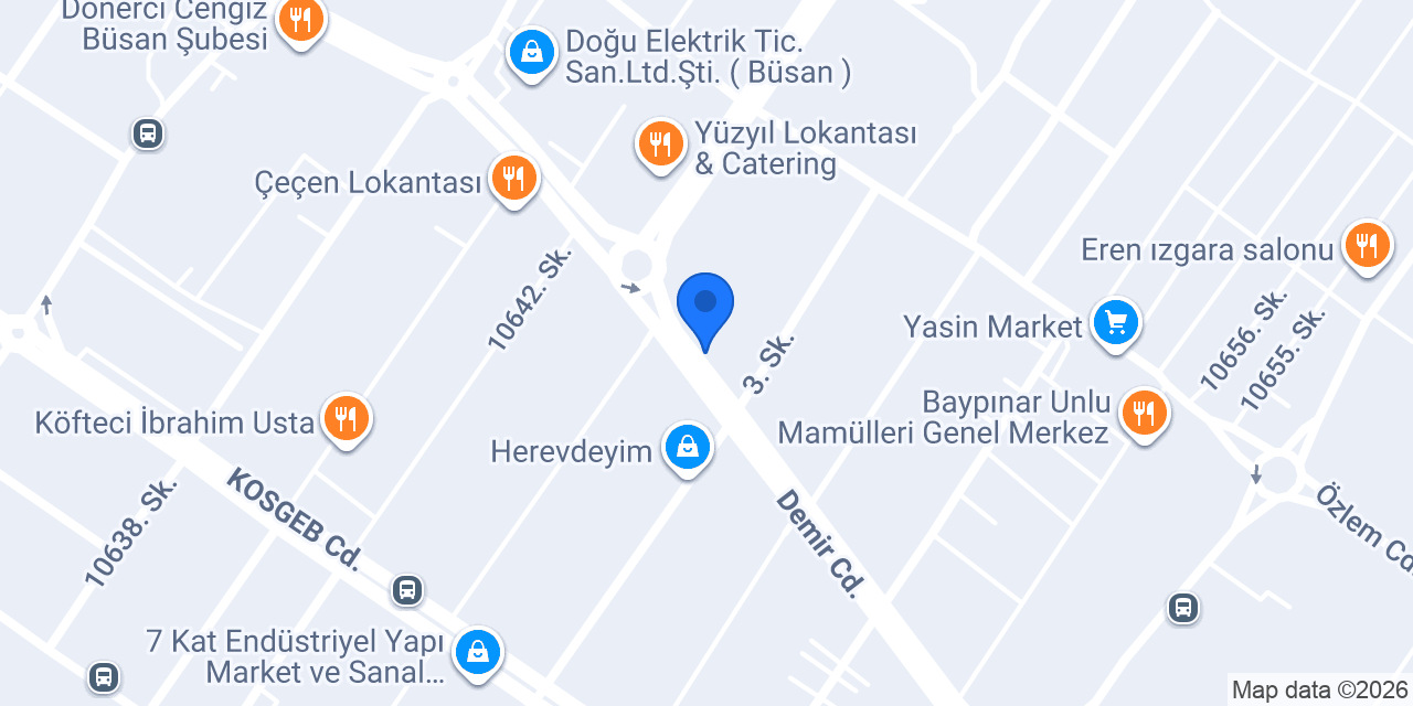 Ölçer Ticaret konumu