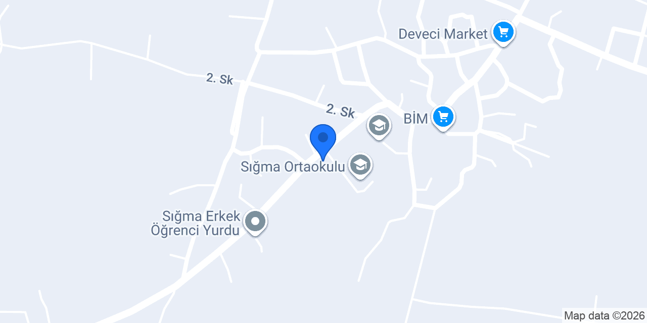 Sığma Aile Sağlık Mer. konumu