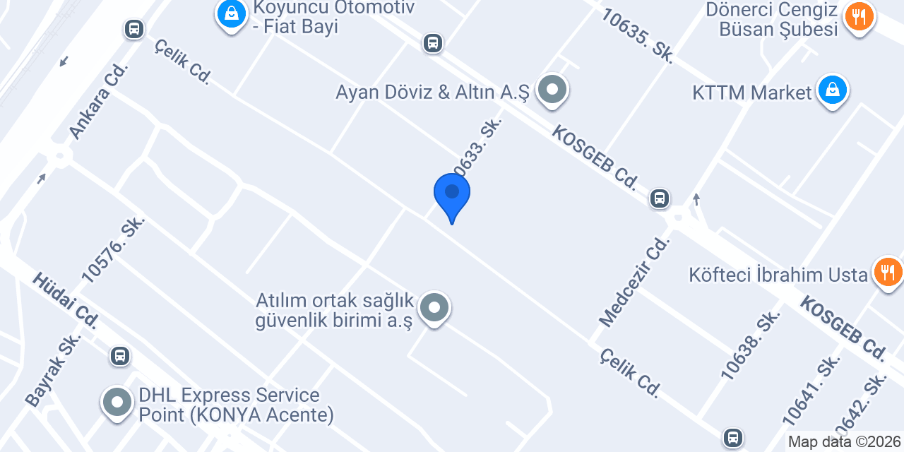 DURU BULGUR KONYA konumu