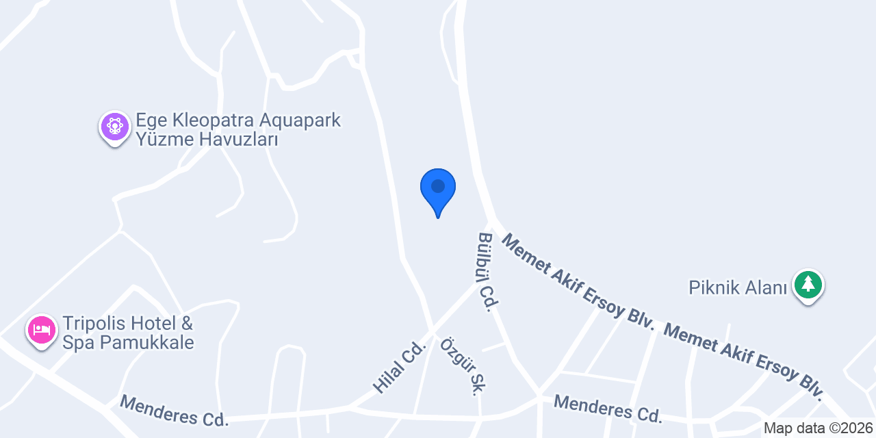 PAMUKKALE HAVACILIK konumu