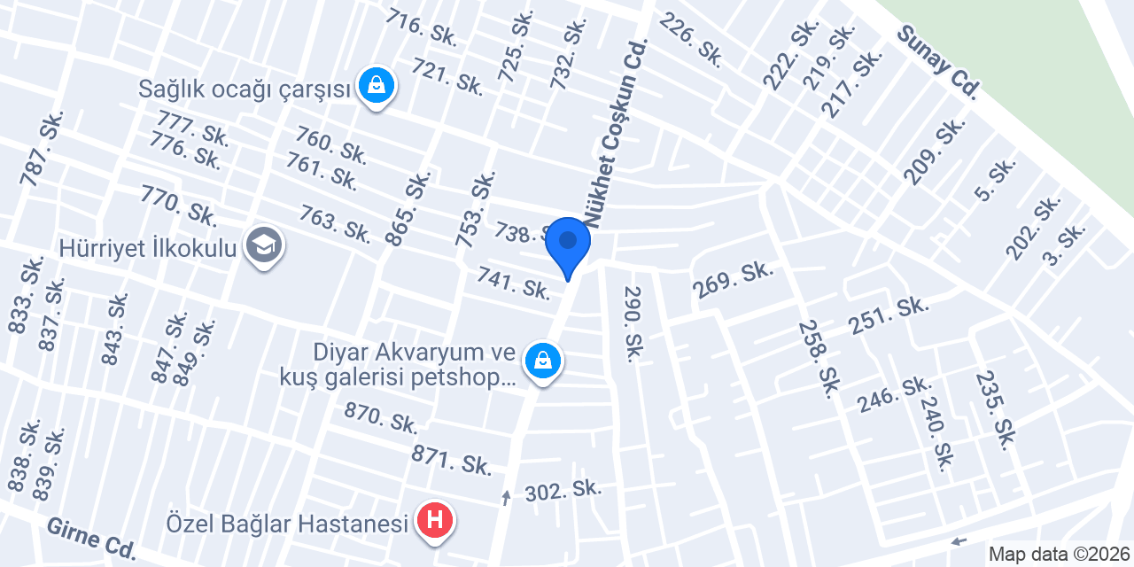 Bozlar Ticaret konumu