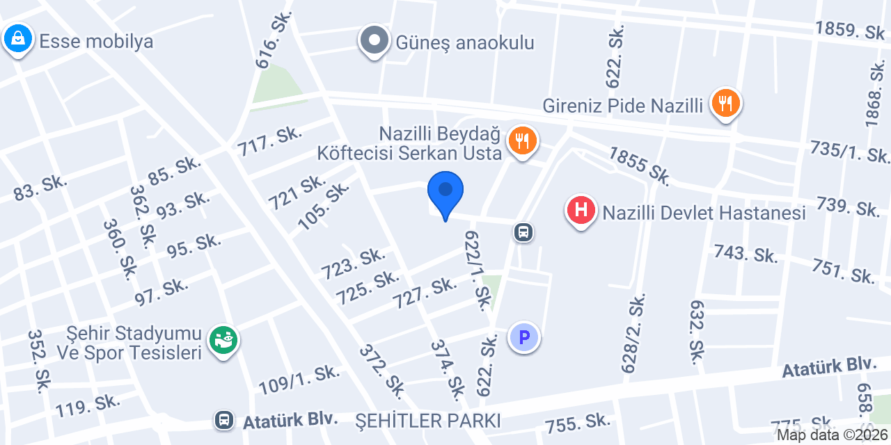 Mert Taşımacılık konumu