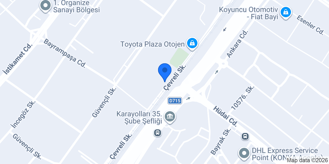 BYD Koyuncu konumu