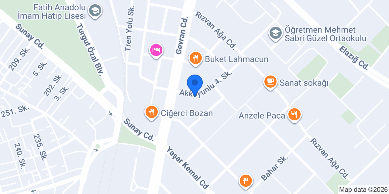 VENÜS TAKI konumu