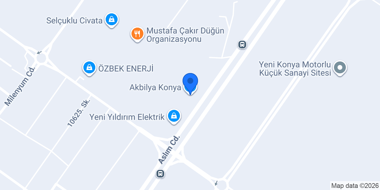 Akbilya Konya konumu