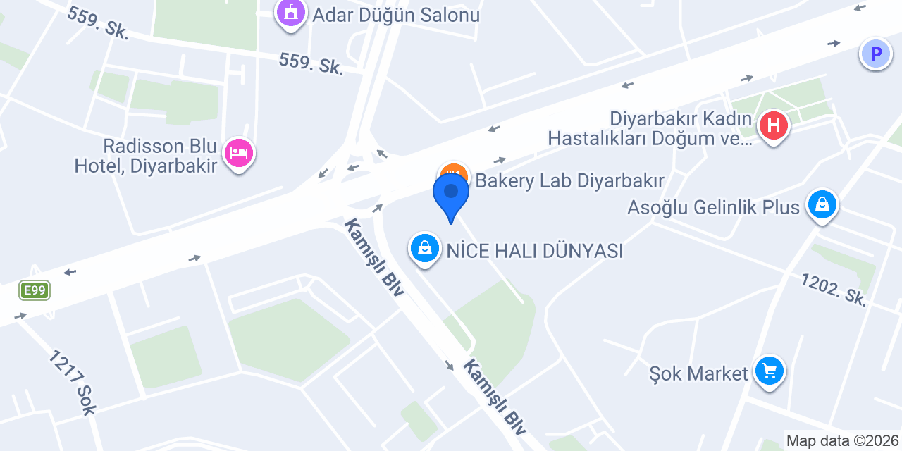 ERAC RENT A CAR konumu