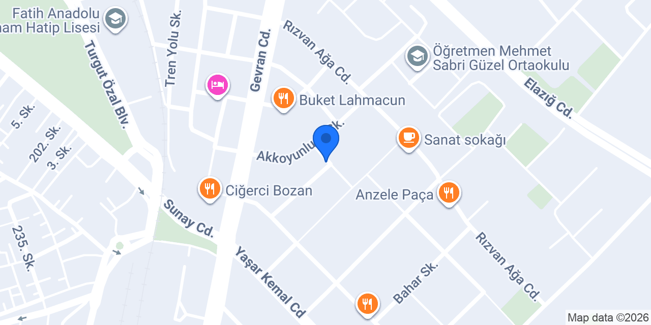 HHD Döner konumu