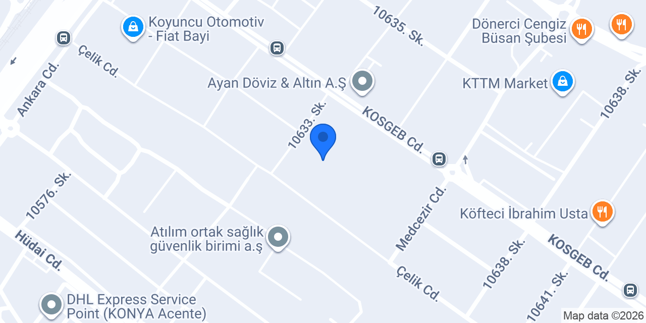 Auto King - Konya Karatay Oto Servis konumu